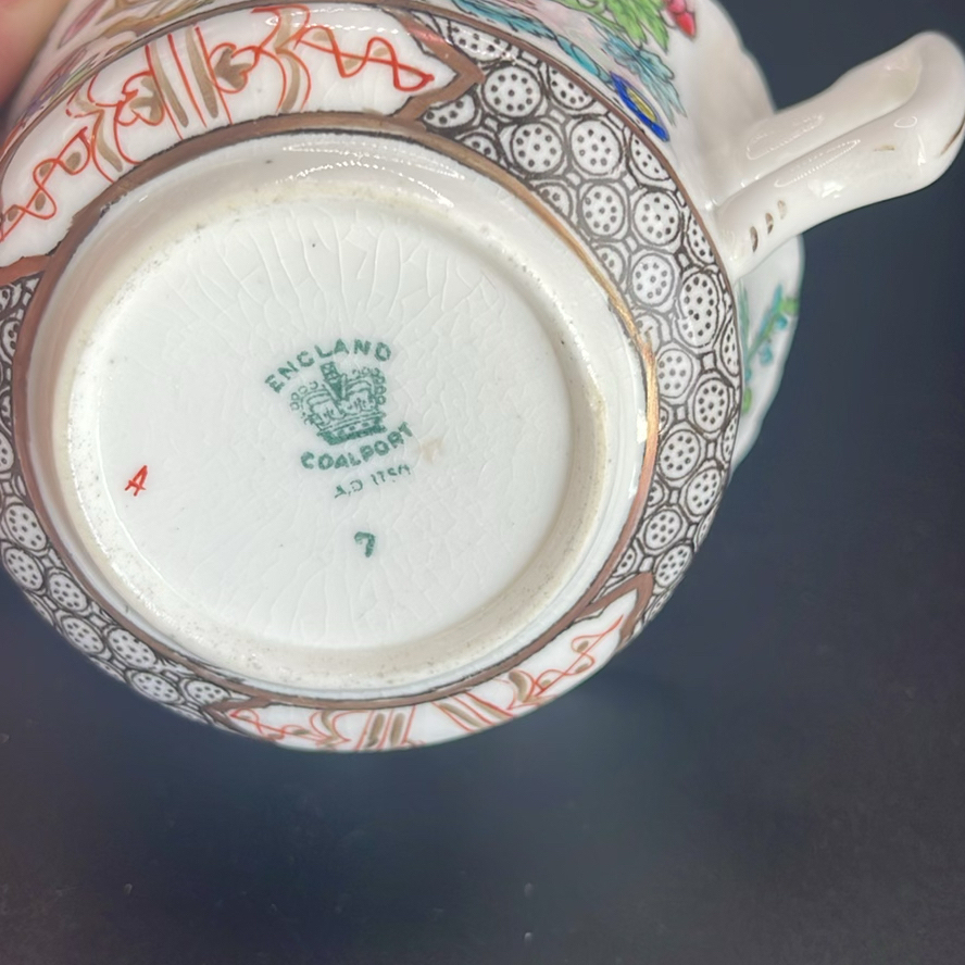 Vintage Bohemian Cased Glass Vase, Czech White Overlay Cut to Cranberry, Hand Painted Floral 7””. - image 18 of 18