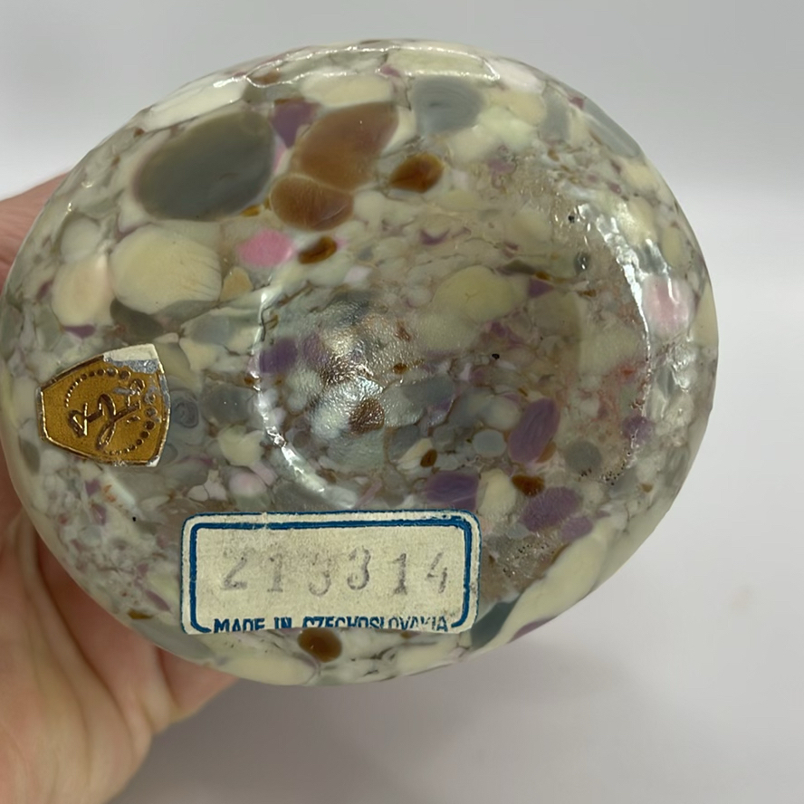 Vintage Bohemian Art Glass Figurine of a Doctor - image 6 of 8