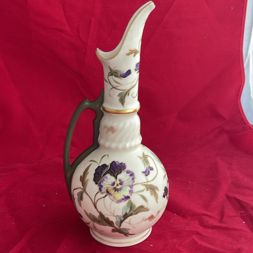 Antique German Pitcher And Mustard Pot - image 7 of 15