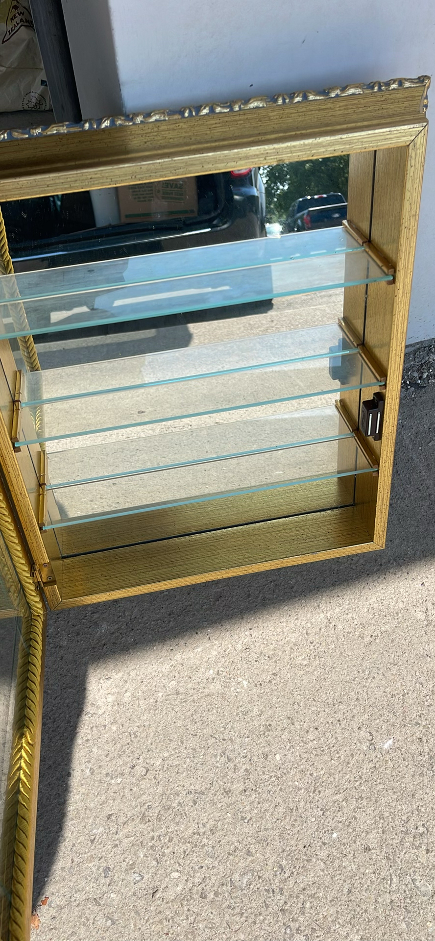 Italian Display Wall Cabinet - image 3 of 8