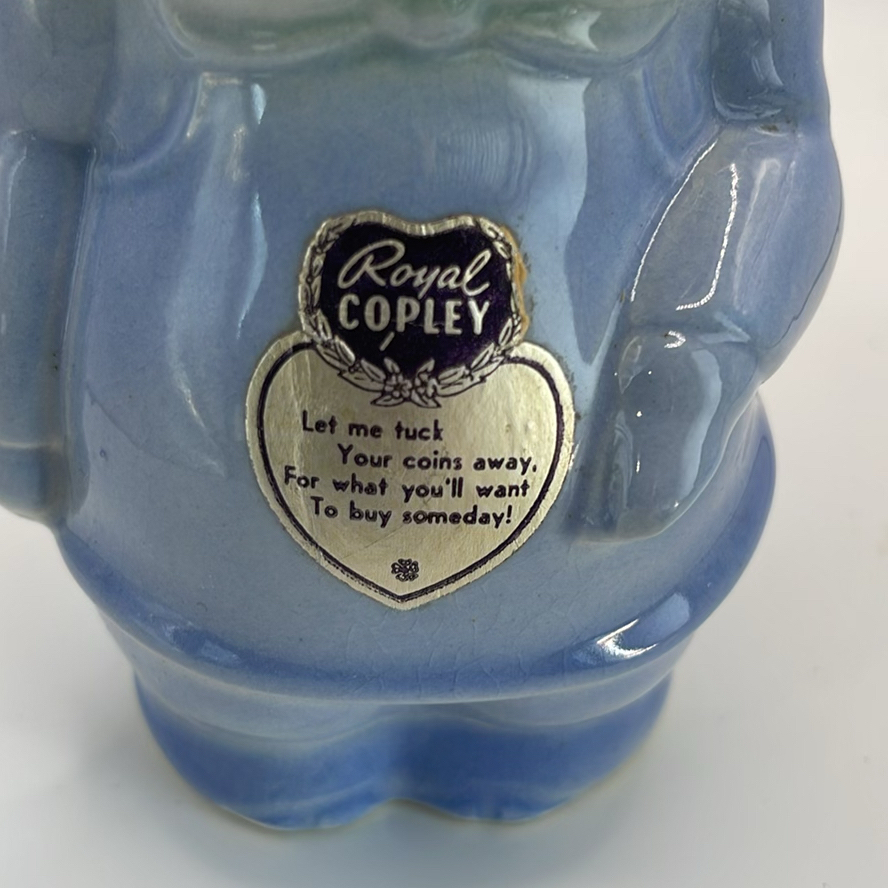 Royal Copley Piggy Bank And Oxford Dictionary Of Nursery Rhymes - image 8 of 10