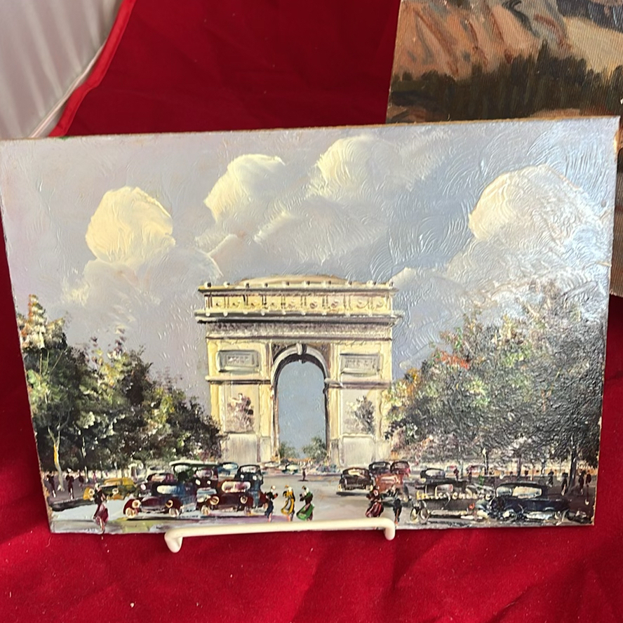Vintage Paris Art By M. Legendre And Canadian Art By Obradovic - image 6 of 15
