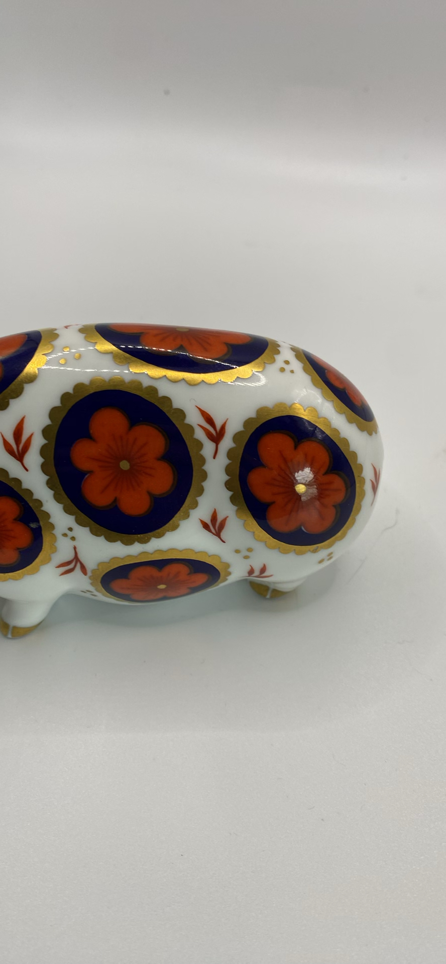 Royal Crown Derby Imari Pig Paperweight - image 5 of 9