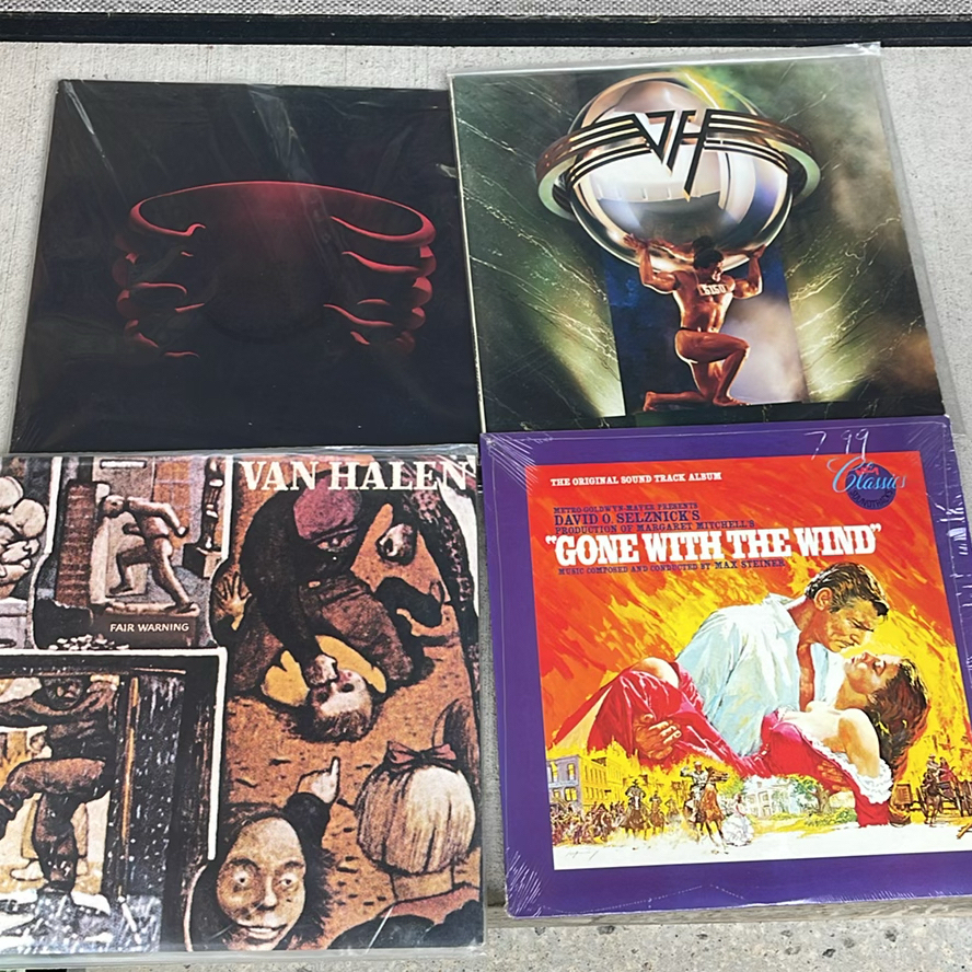 Tool Undertow, Van Halen Fair Warning And 5150, Gone With The Wind Records - image 1 of 16