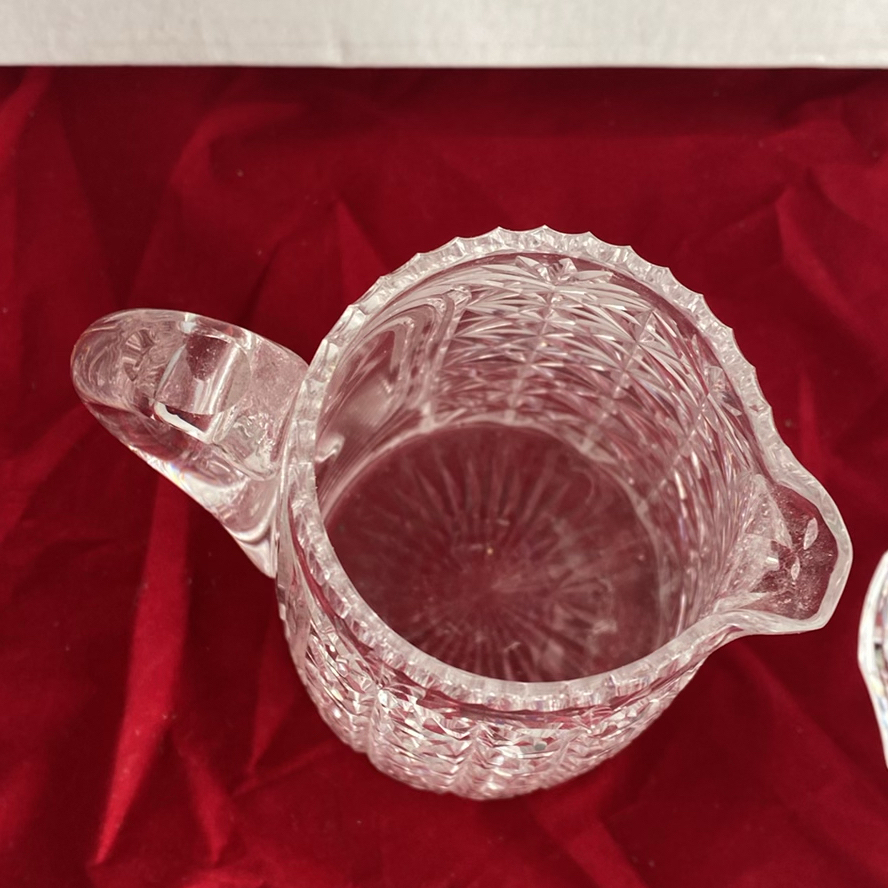 Waterford Alana Crystal Vase, Thomas Webb Water Pitcher and Rogasksa Pitcher - image 9 of 15