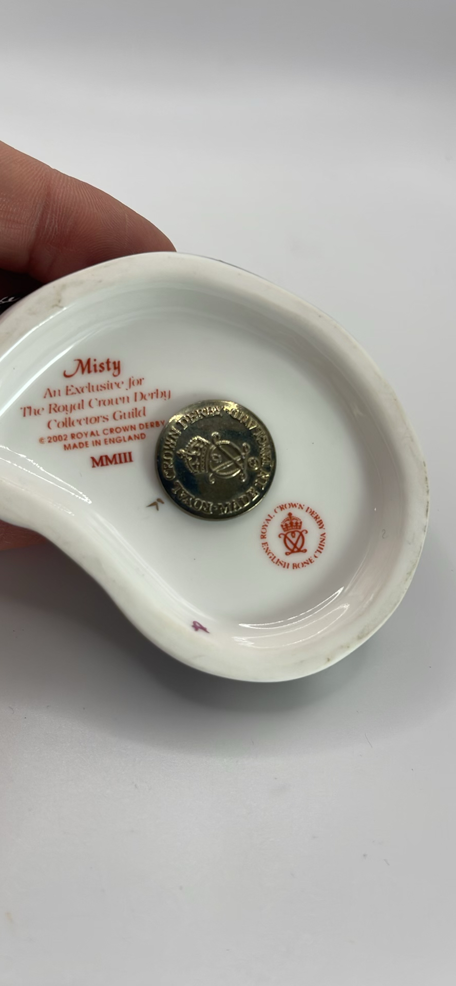 Royal Crown Derby Member Exclusive Misty Paperweight - image 6 of 8