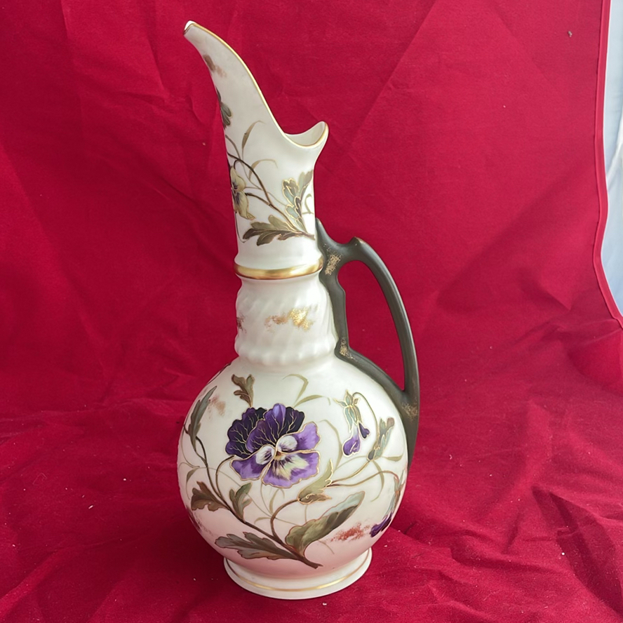 Antique German Pitcher And Mustard Pot - image 6 of 15