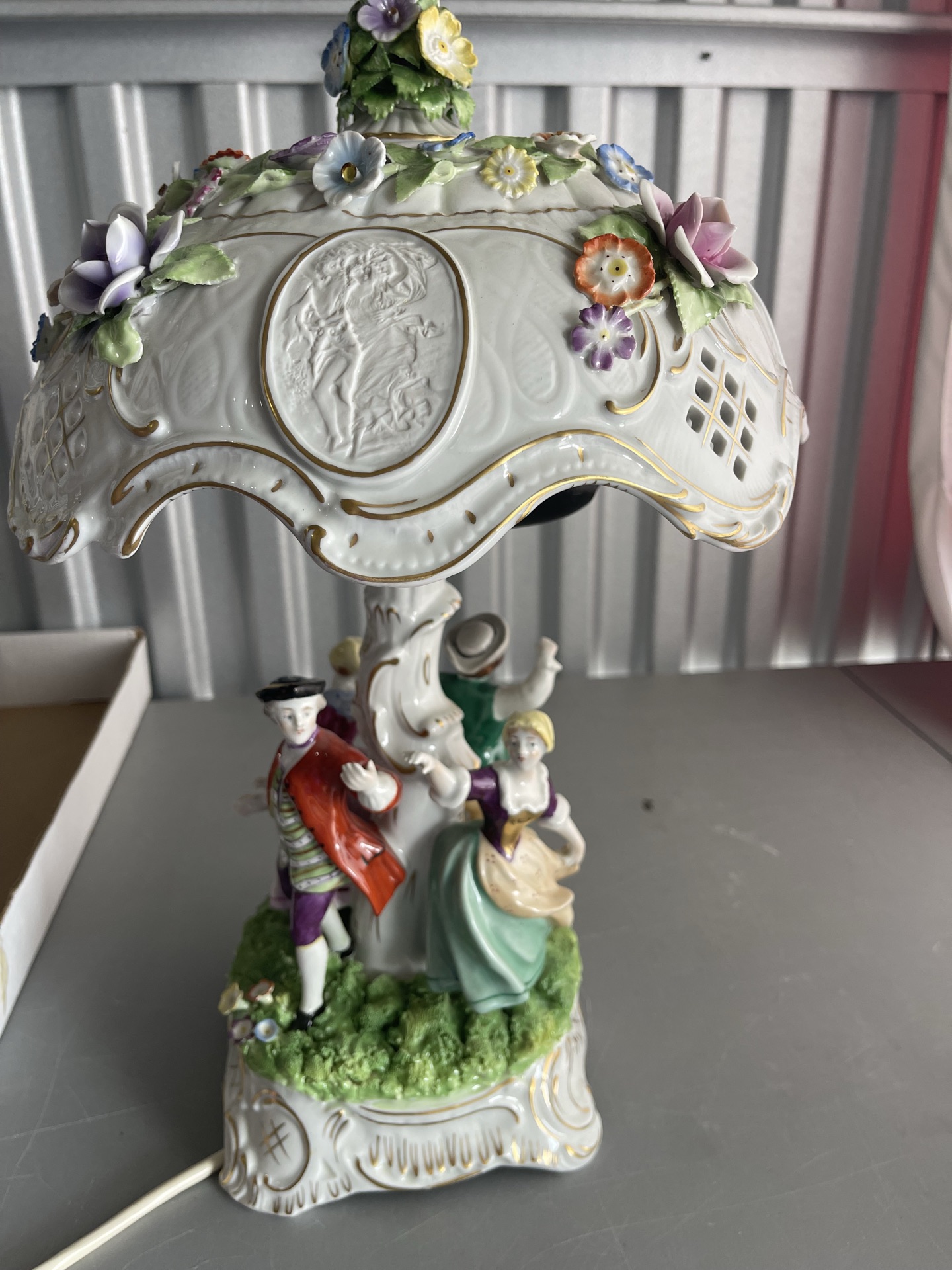 Pair Of MCM Dresden Lamps - image 17 of 23