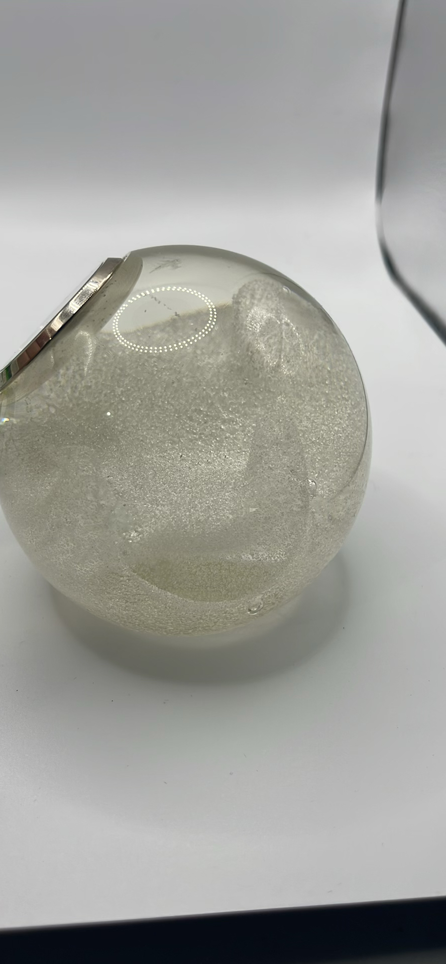 Caithness Glass Clock and Maydance Paperweight - image 8 of 9