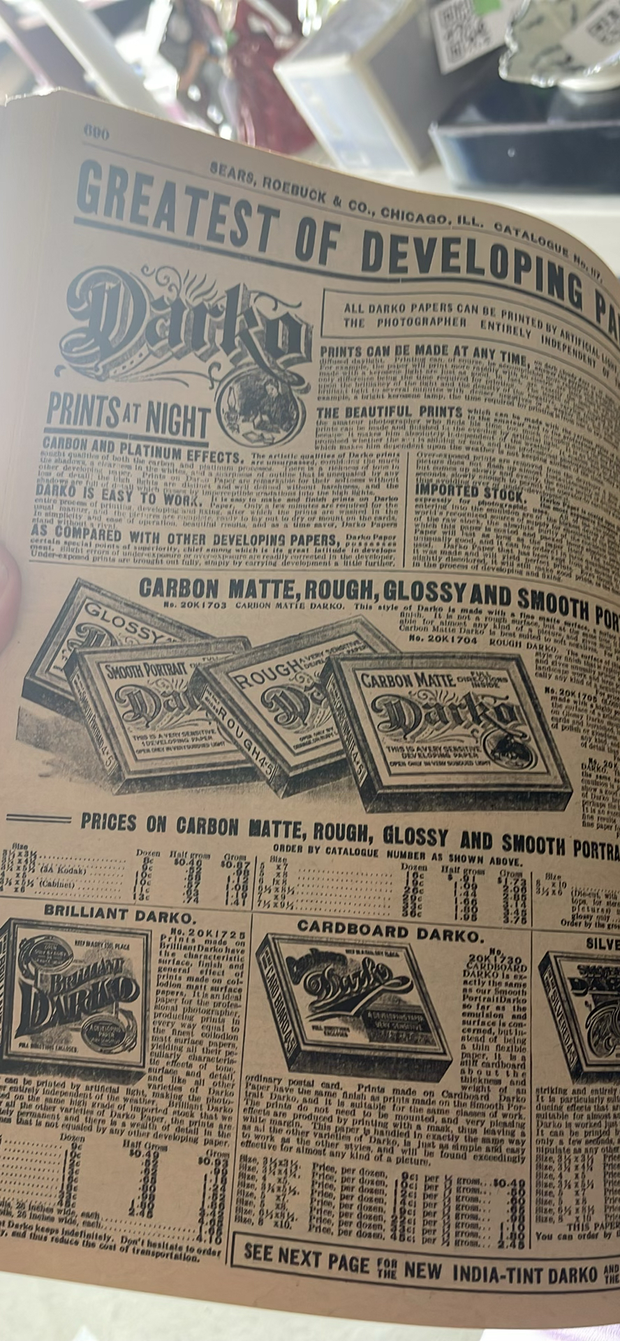 1908 Sears Replica Catalogue And Games Books - image 4 of 10