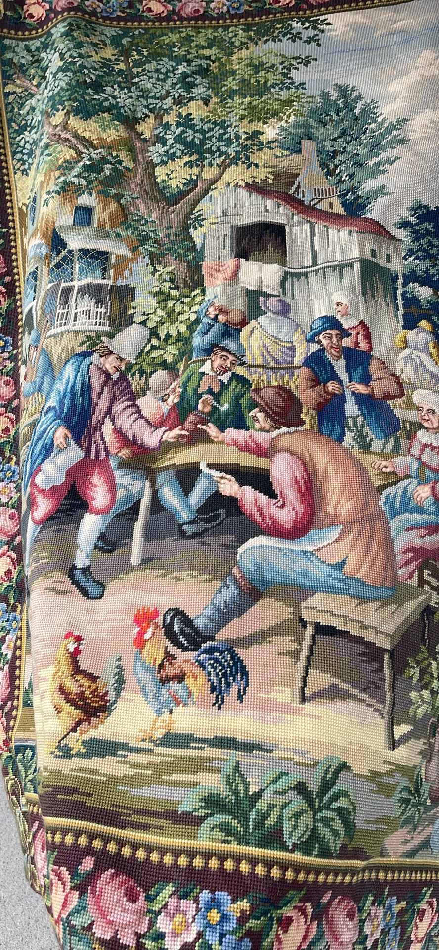 Large Needlepoint Tapestry  - image 3 of 10