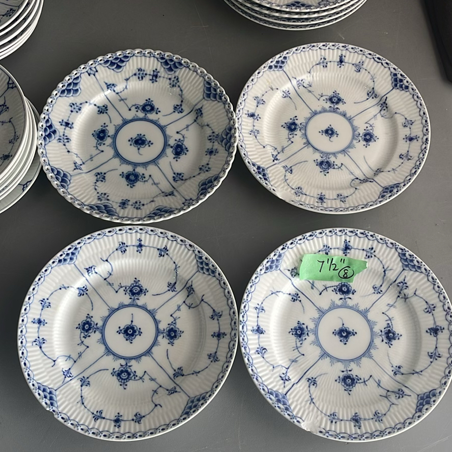 Royal Copenhagen Blue Fluted Half Lace Dinnerware - image 16 of 28