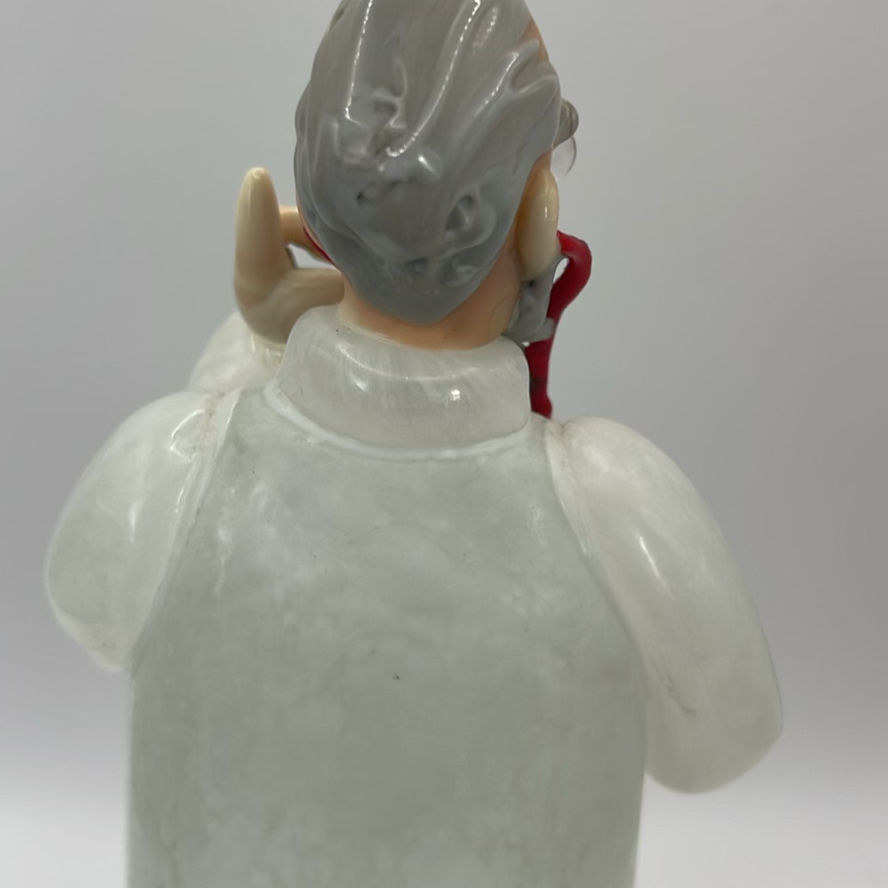 Vintage Bohemian Art Glass Figurine of a Doctor - image 5 of 8