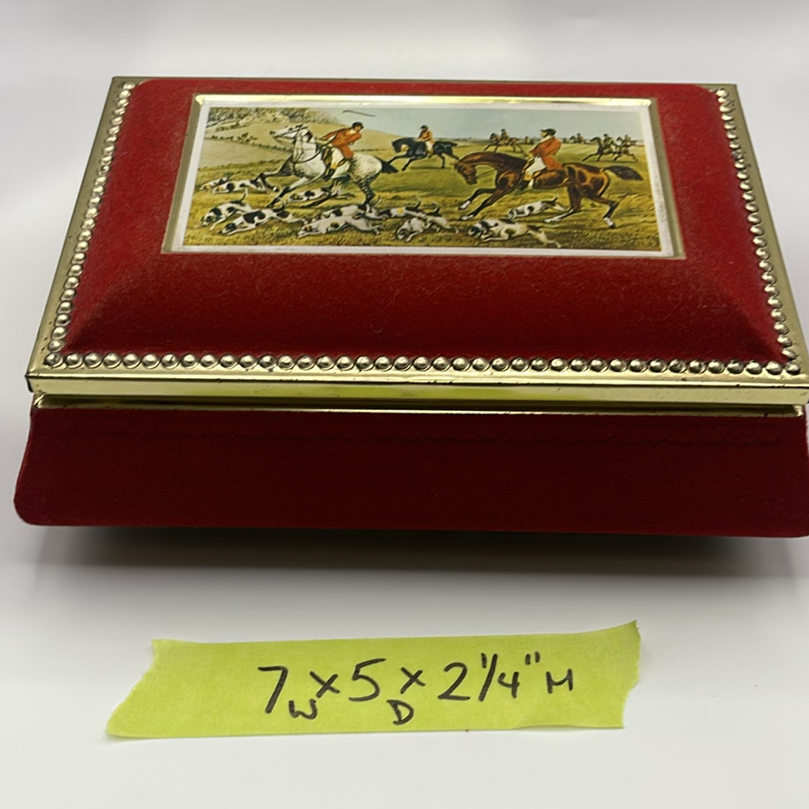 Vintage Red Tin - image 1 of 9