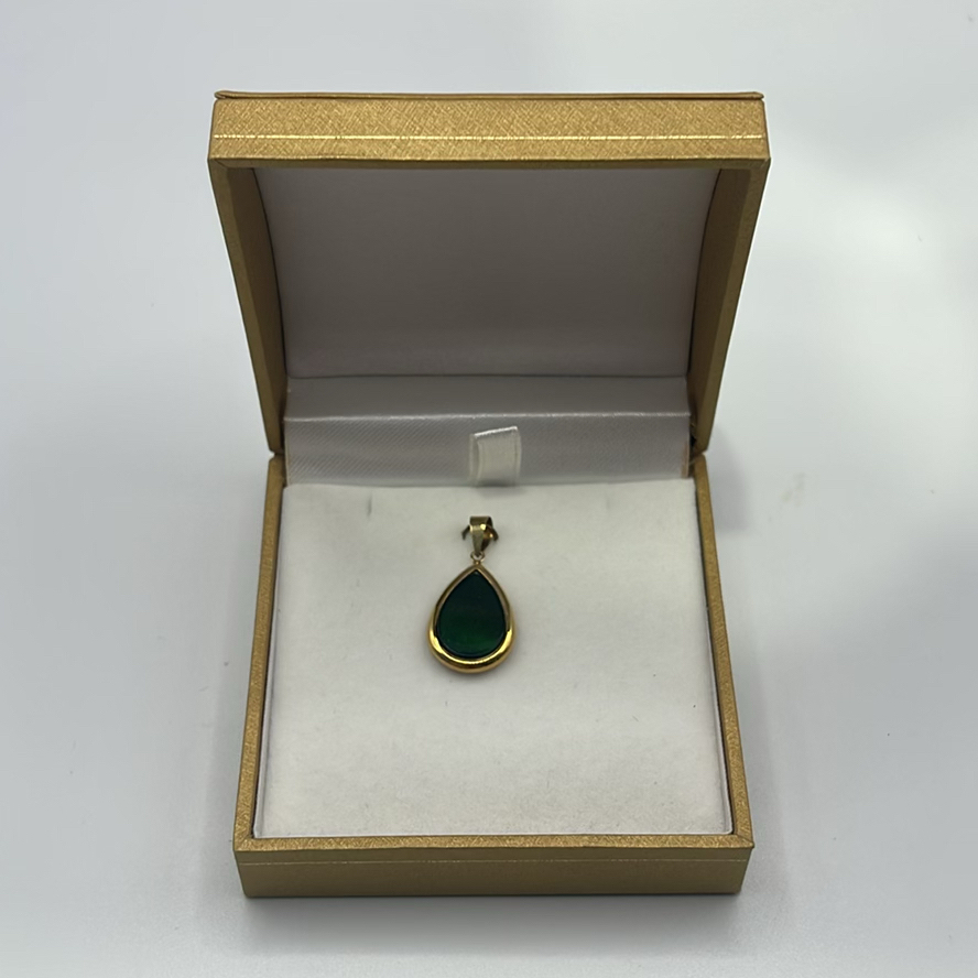 Ammolite Pendant In 14K Gold - image 2 of 7