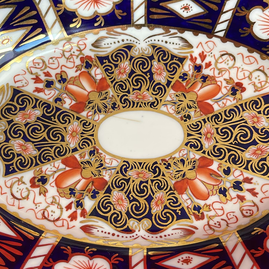 Antique Royal Crown Derby 4 Pcs Imari Pattern - image 3 of 18