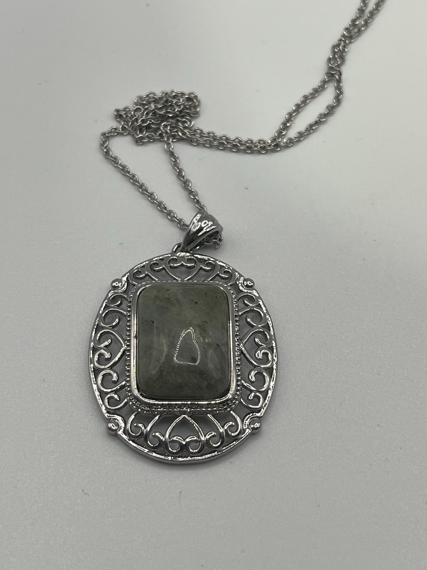 Chrysos 925 Silver Necklace And Pendant - image 12 of 13