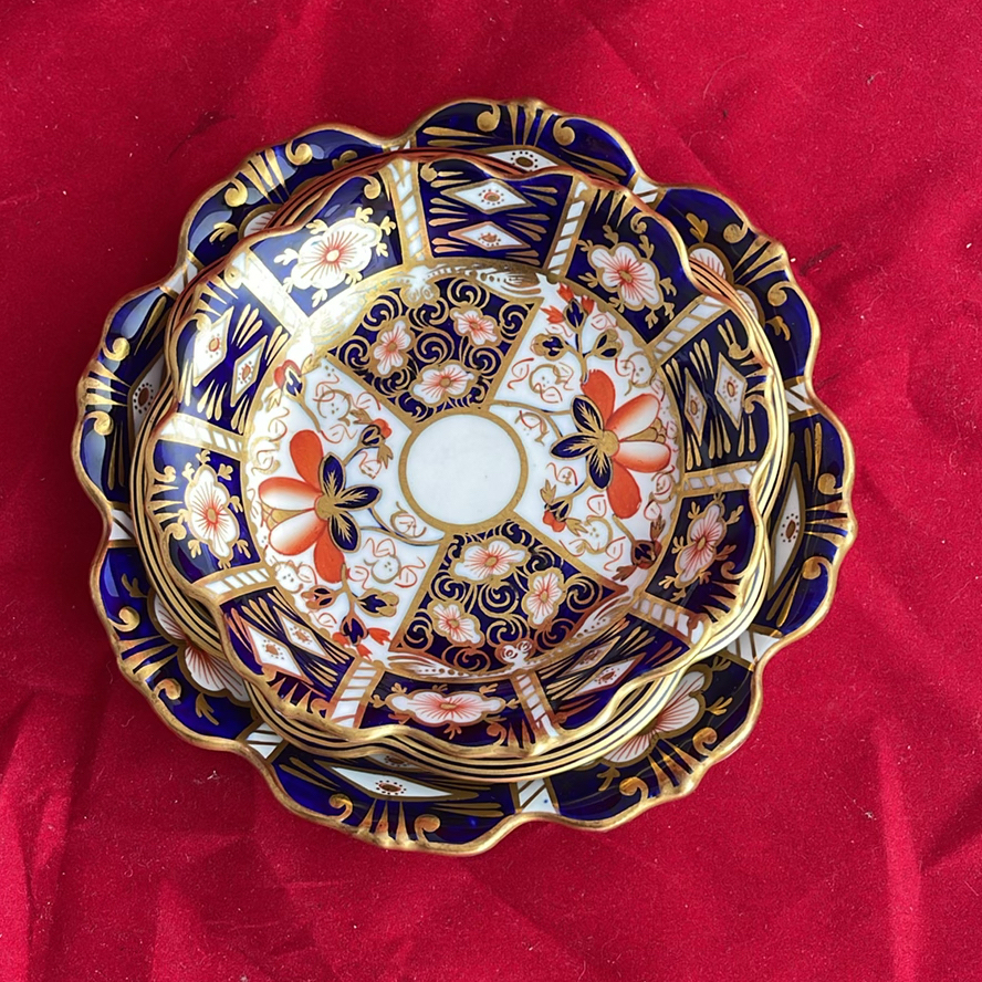 Antique Royal Crown Derby 4 Pcs Imari Pattern - image 18 of 18