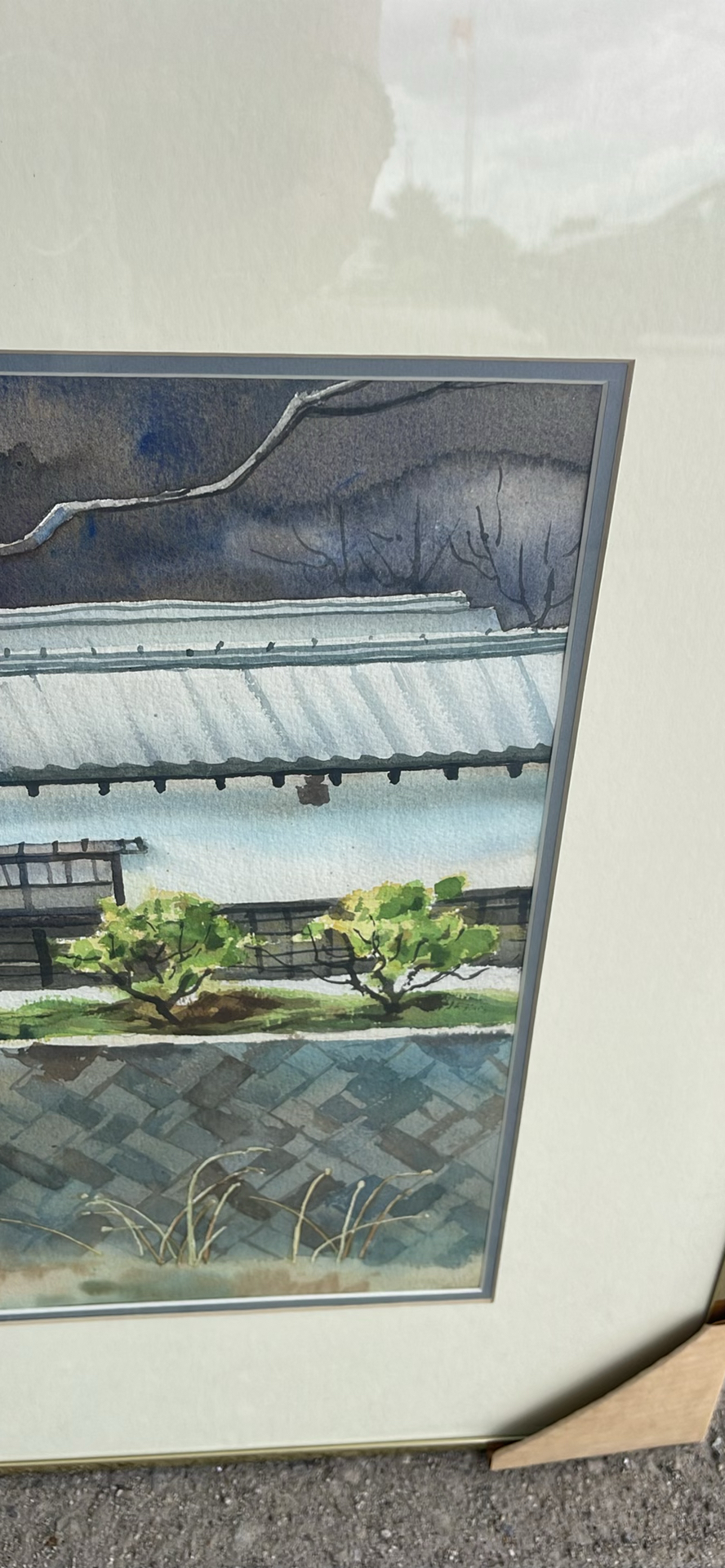 Omori, Japan Watercolour Ken Huxley 1988 - image 6 of 10