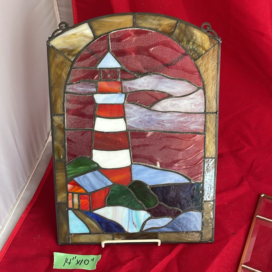 Stained Glass Hanging Pieces - image 2 of 10