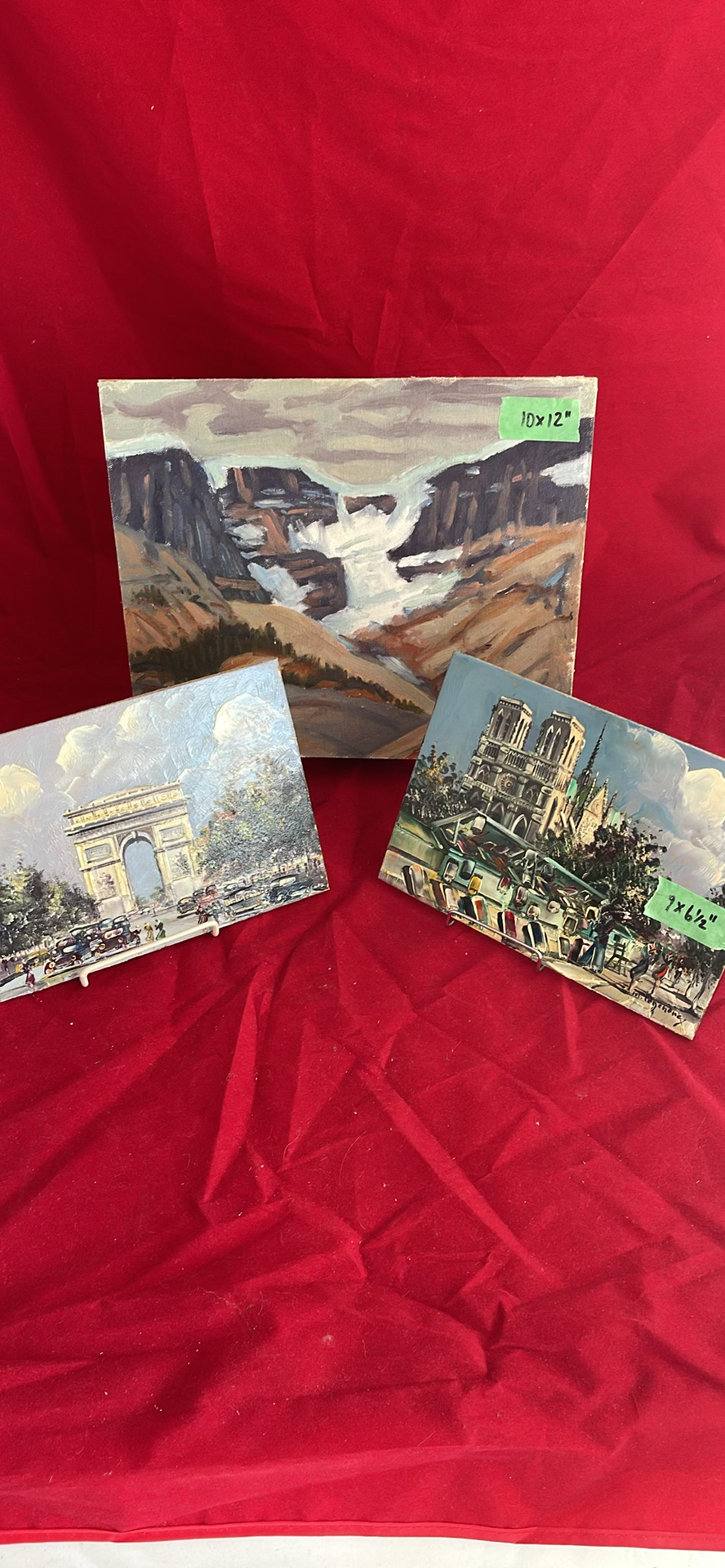Vintage Paris Art By M. Legendre And Canadian Art By Obradovic - image 1 of 15