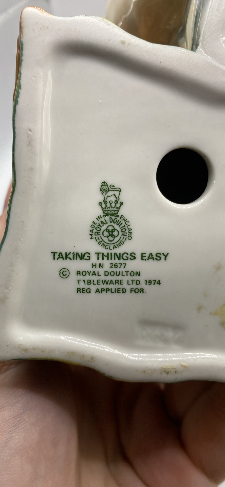 Royal Doulton Taking Things Easy HN 2677 and The Master HN 2325 - image 4 of 8