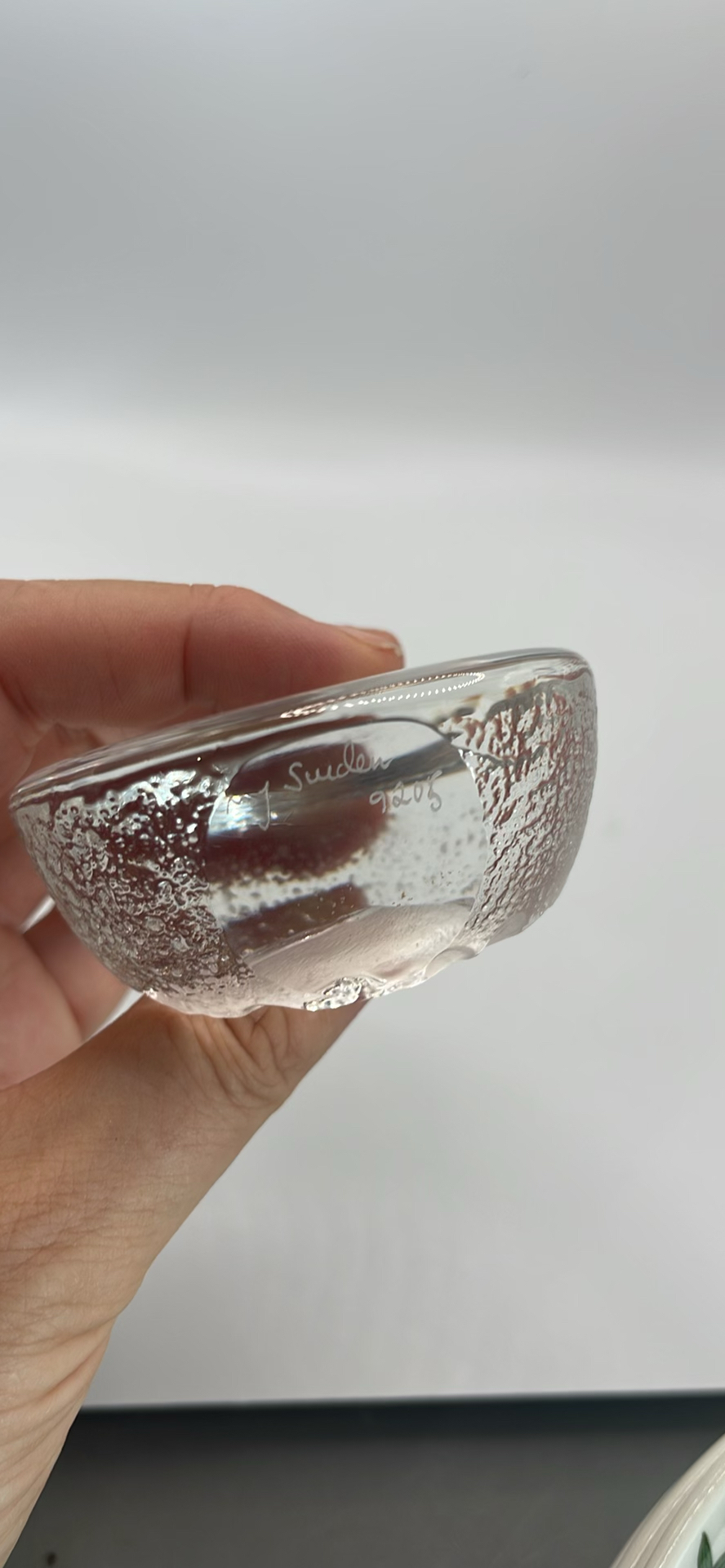 Mats Jonasson Lead Crystal Bird Paperweight - image 6 of 6