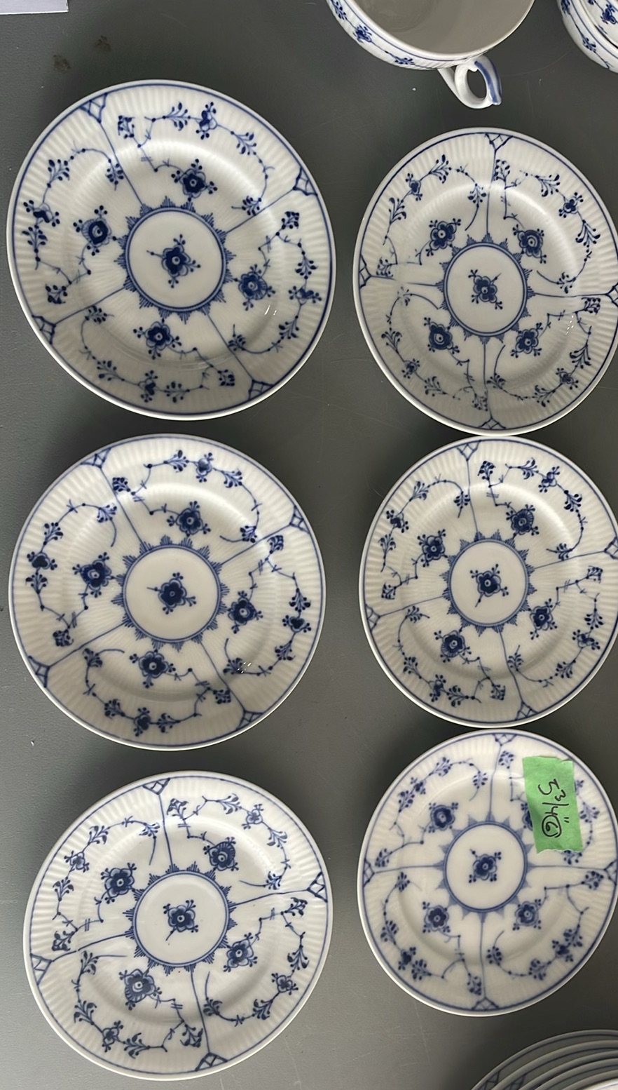 Royal Copenhagen Blue Fluted Half Lace Dinnerware - image 6 of 28