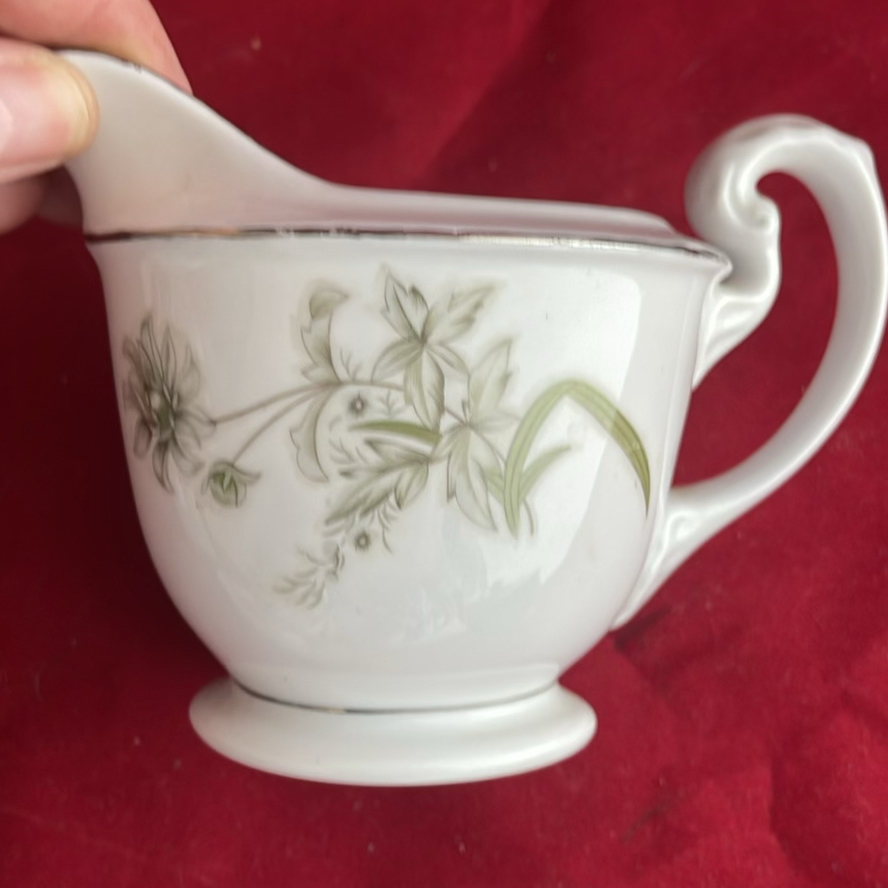 Teacup And Saucers And Cream And Sugar - image 5 of 15