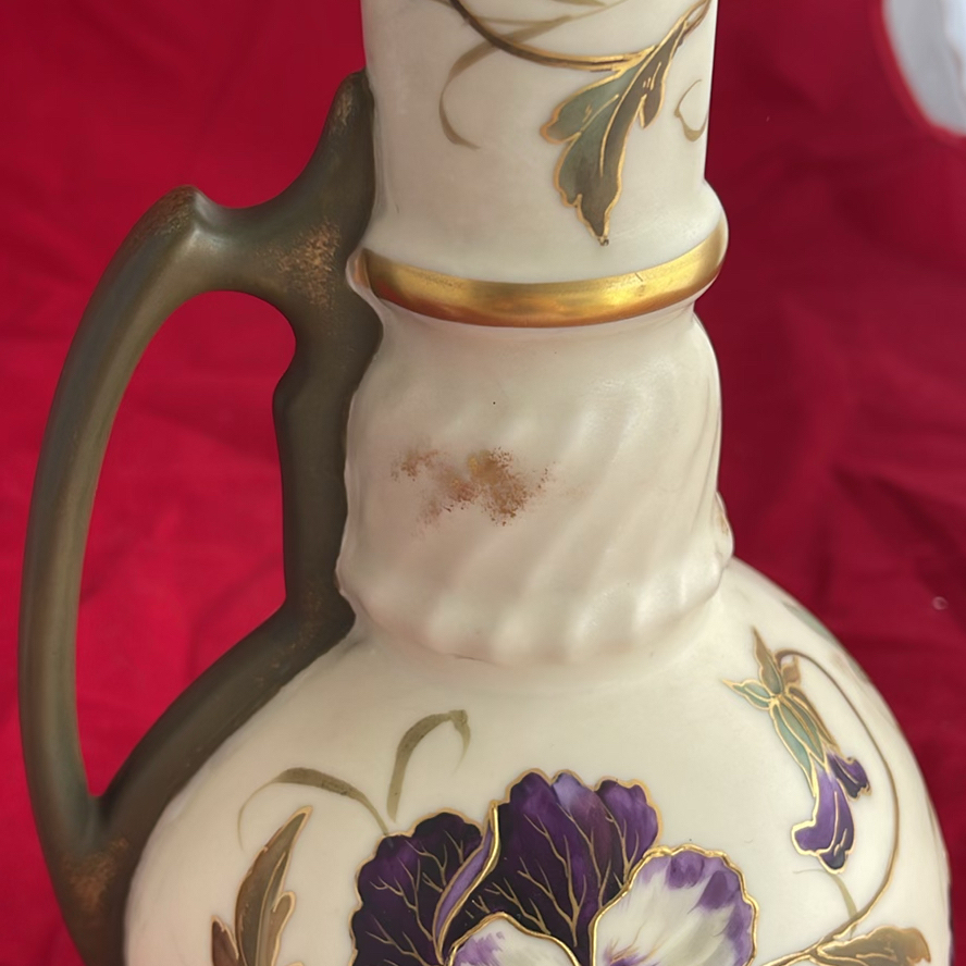 Antique German Pitcher And Mustard Pot - image 13 of 15