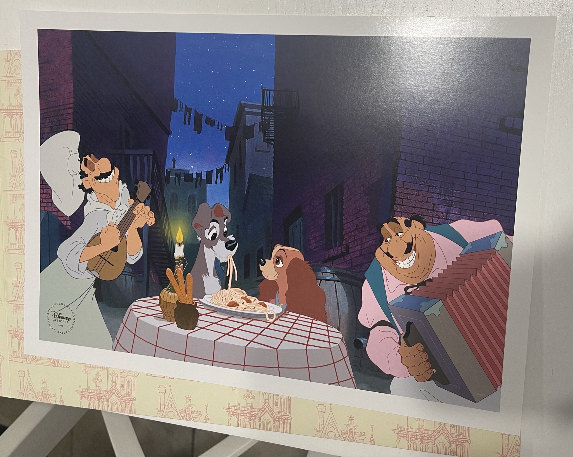 Lady And The Tramp Exclusive Commemorative Lithographs - image 5 of 5