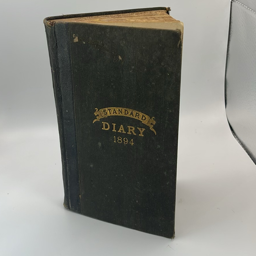 Personal Diary 1894 - image 1 of 8