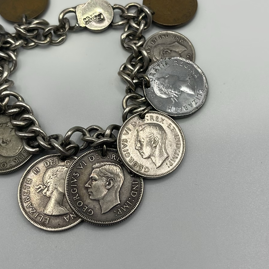 Vintage Coin Bracelet - image 2 of 11