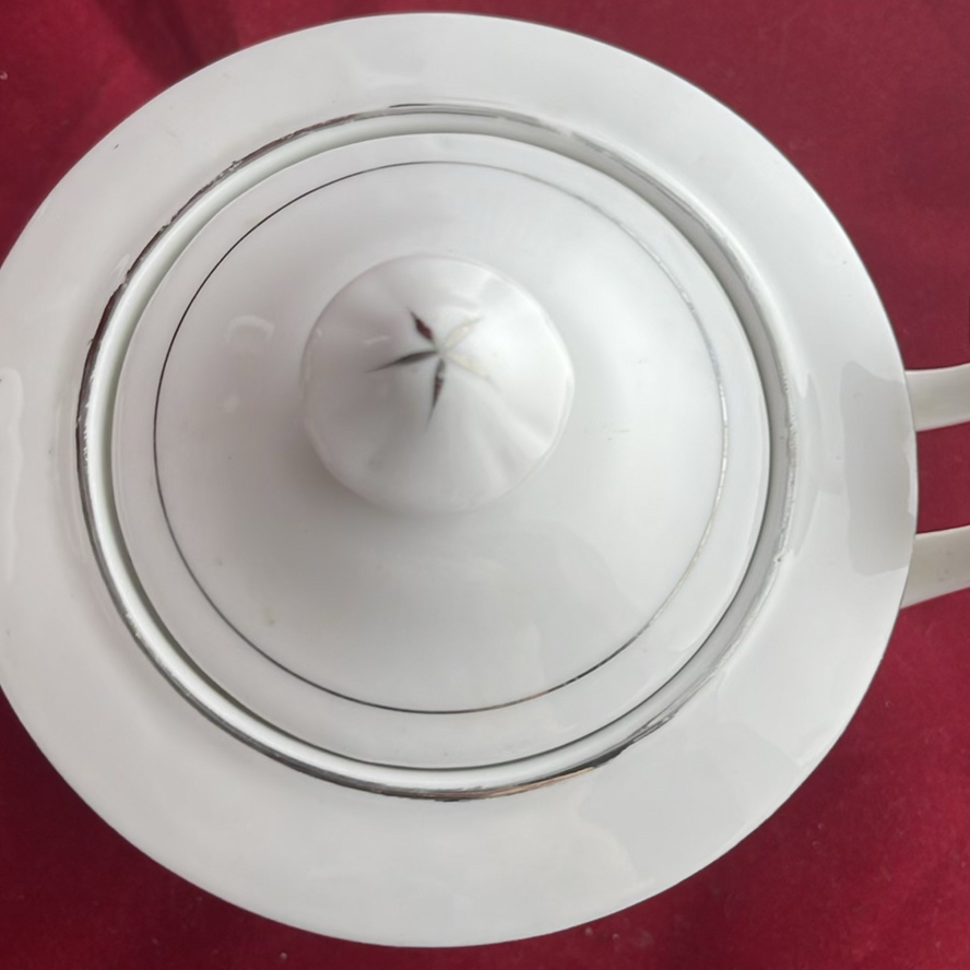 Teacup And Saucers And Cream And Sugar - image 4 of 15