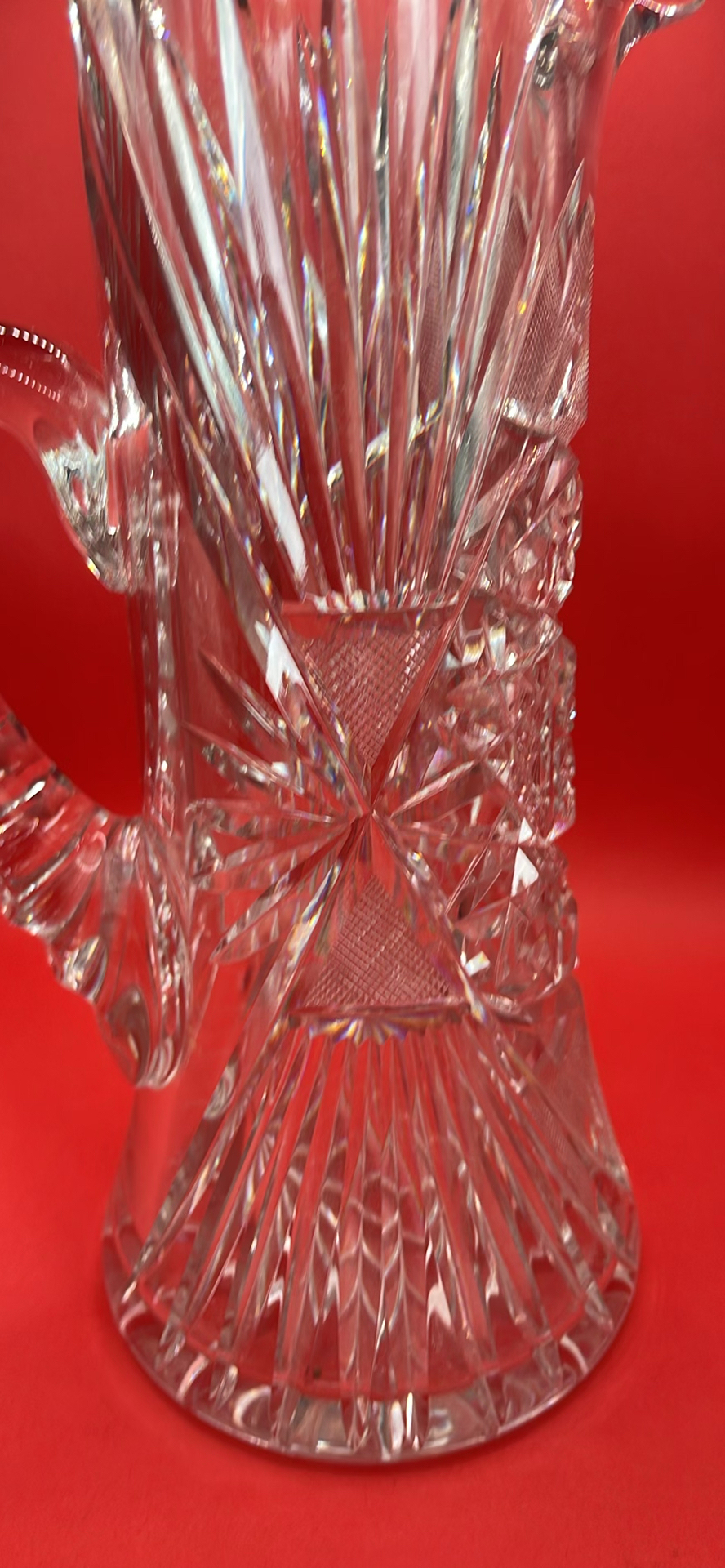 Roden Brothers Crystal Pitcher - image 5 of 6