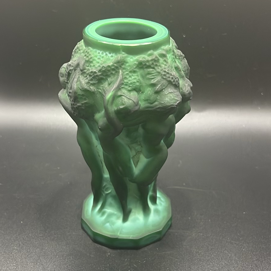Desna Malachite Vase - image 1 of 8