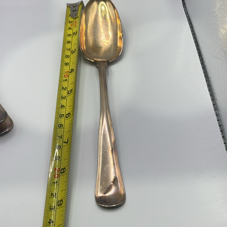 5 Silver Plated Serving Spoons - image 3 of 9