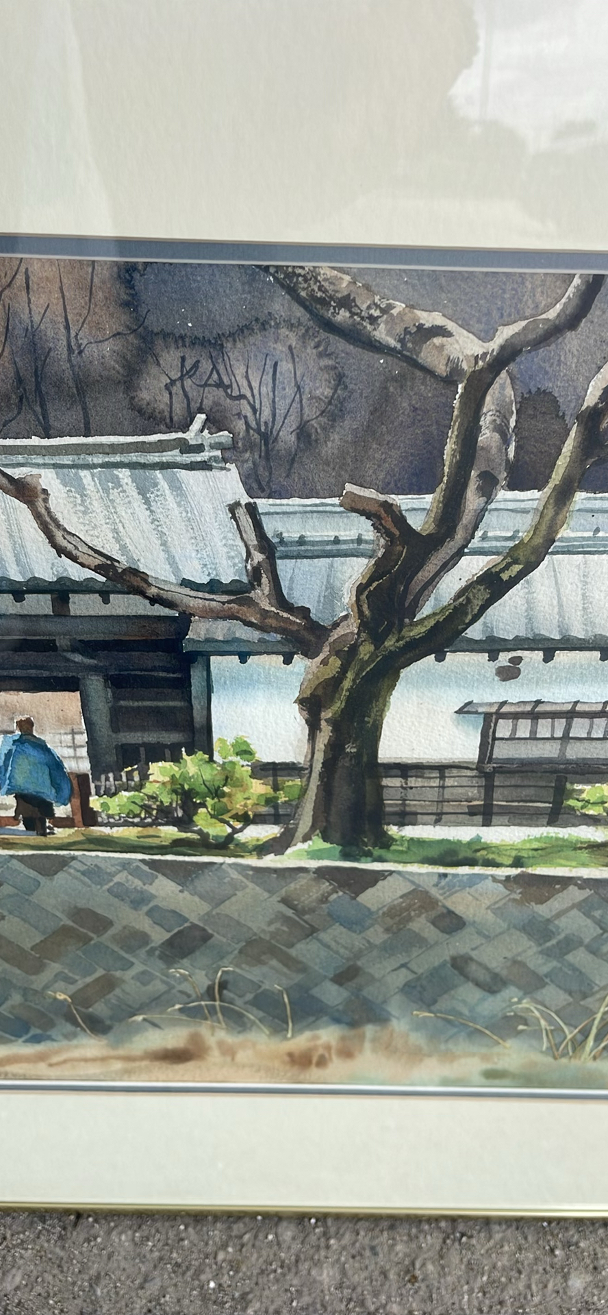Omori, Japan Watercolour Ken Huxley 1988 - image 5 of 10