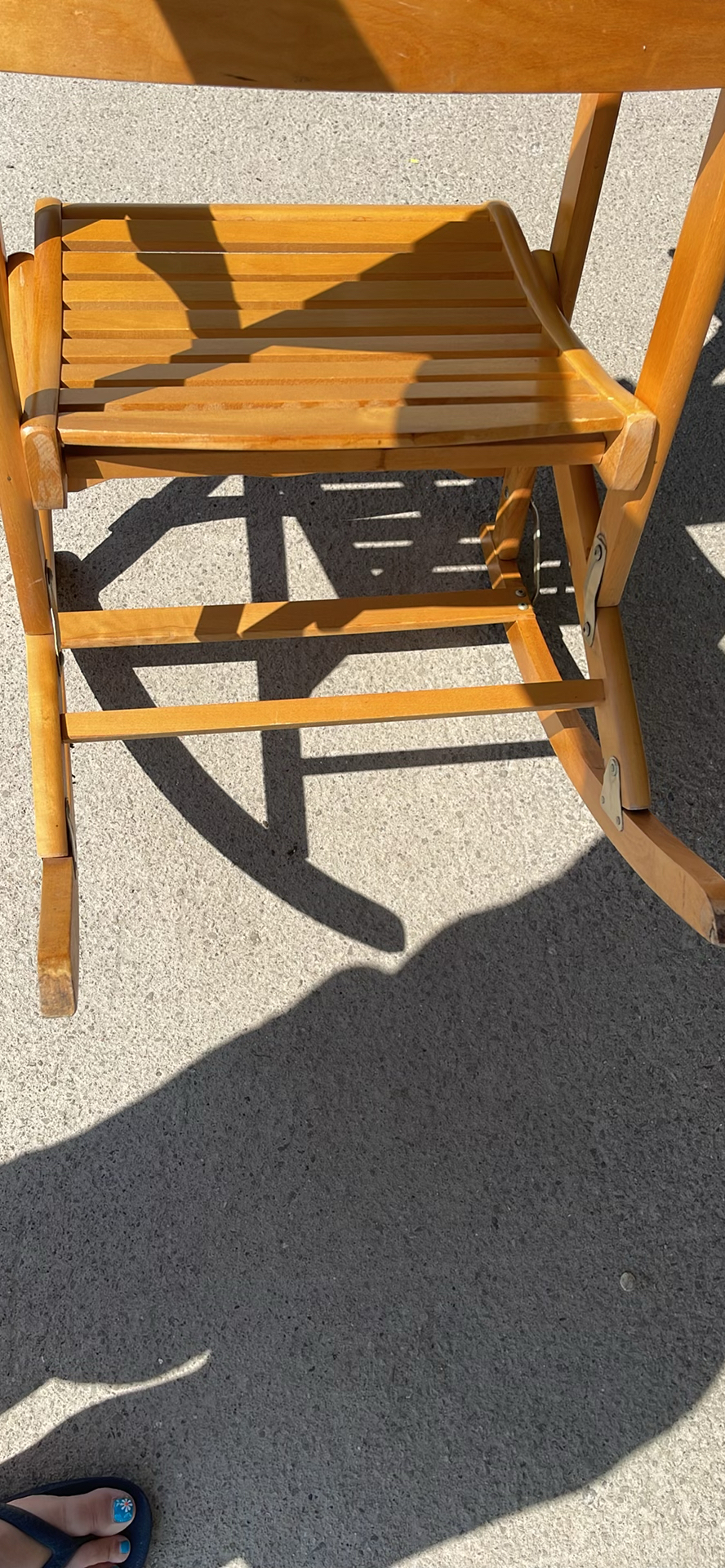 Wooden Rocking Chair - image 7 of 9