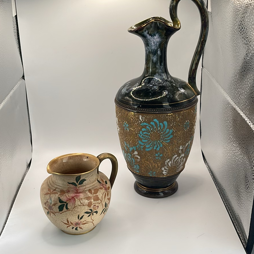 Antique Royal Doulton Lambeth And Burslem Pieces - image 1 of 13