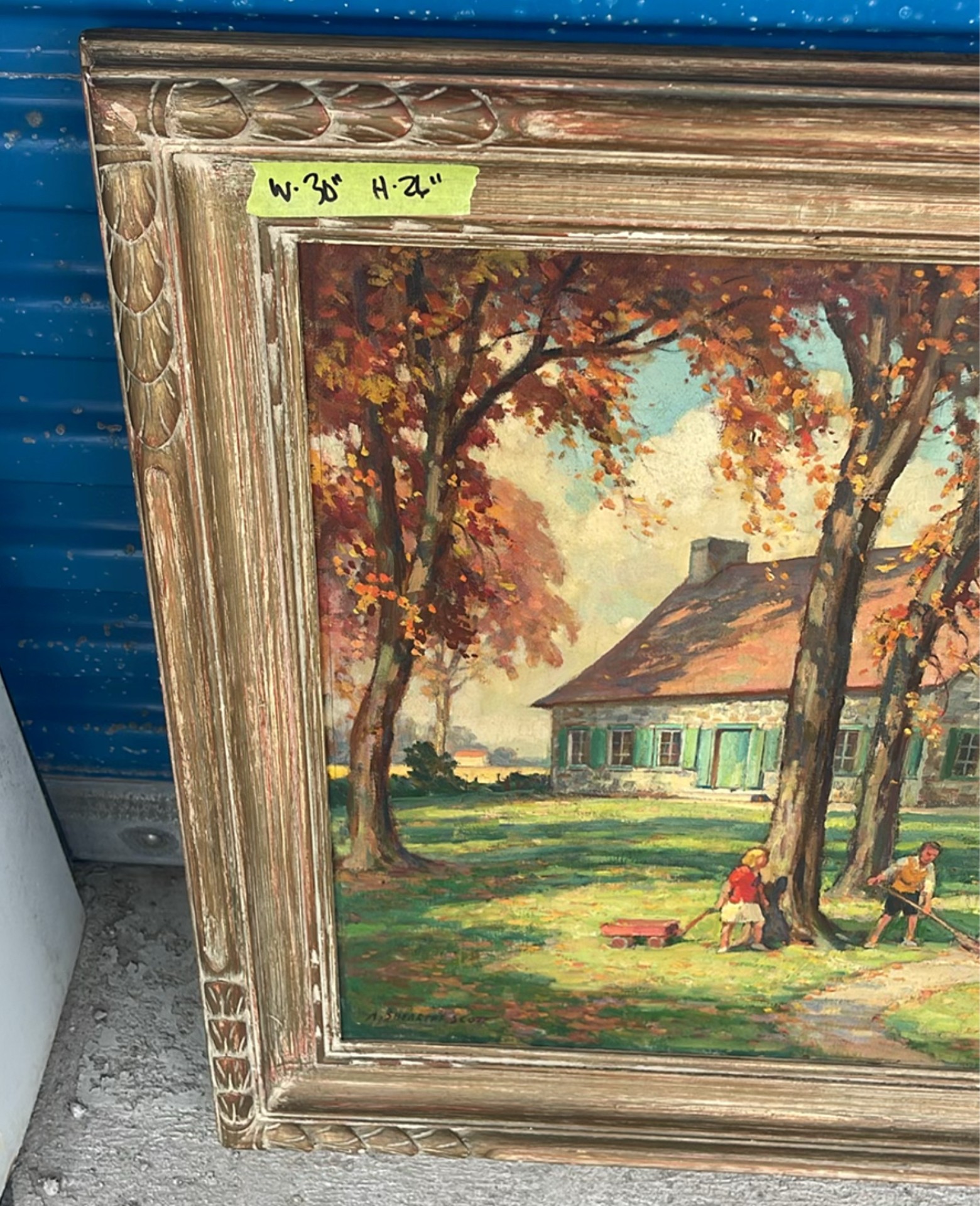 Adam Sheriff Scott Painting - image 2 of 18