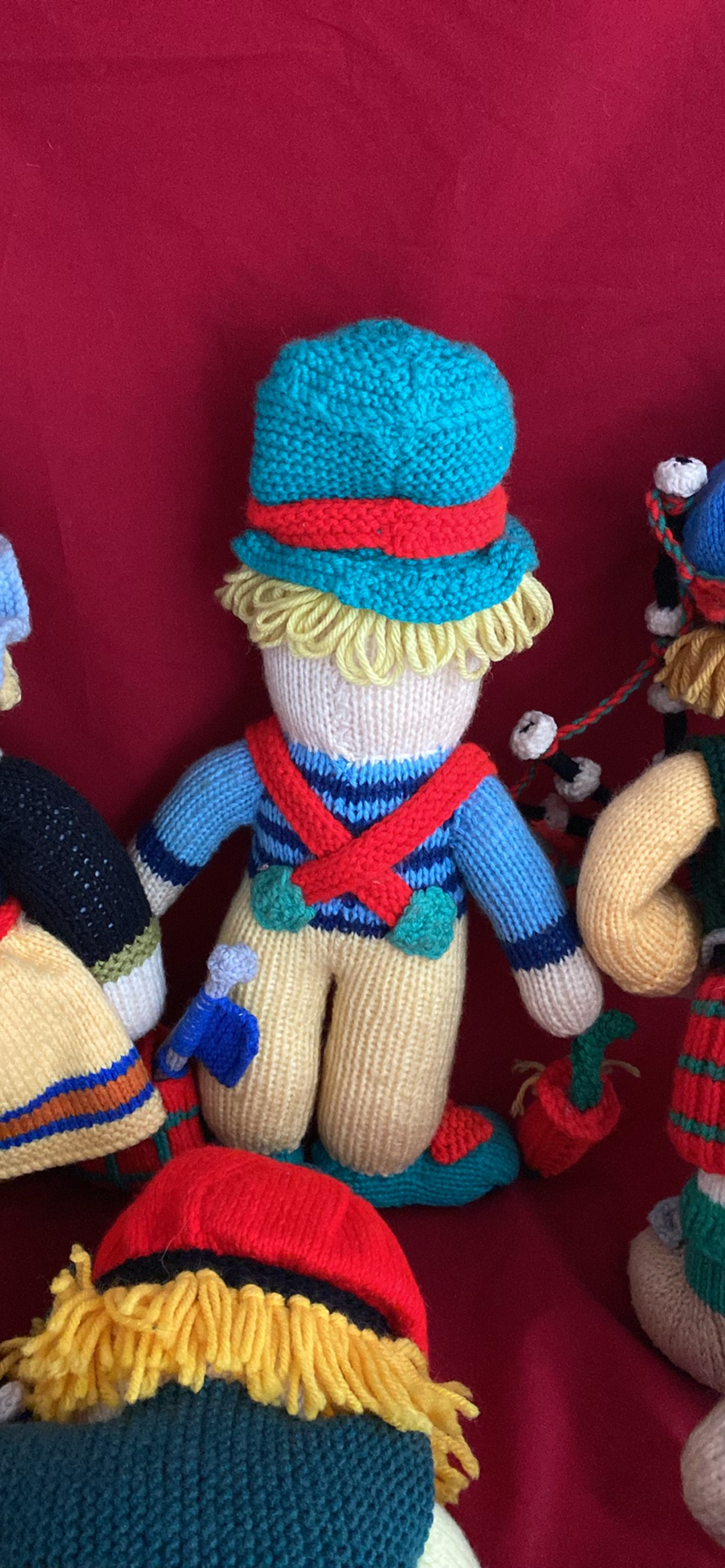 Handmade Hand knitted Dolls - image 17 of 18