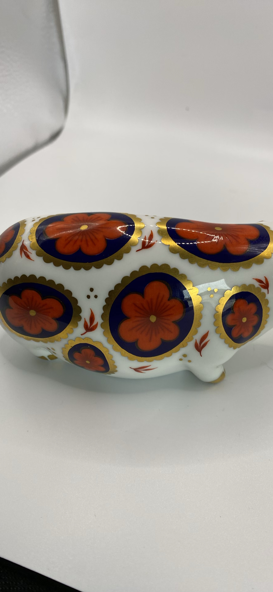 Royal Crown Derby Imari Pig Paperweight - image 7 of 9