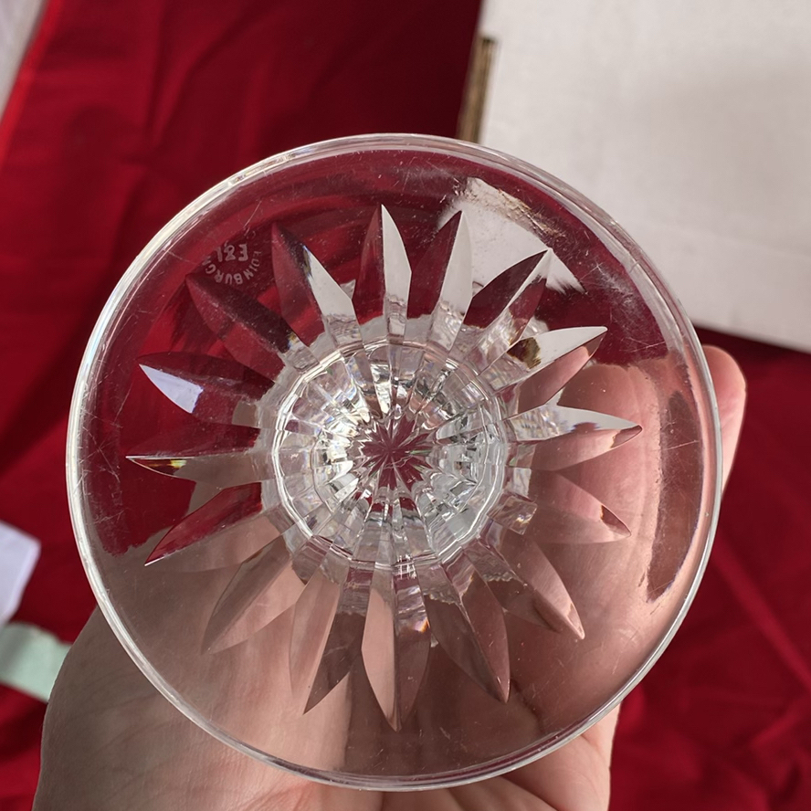 Edinburgh Crystal Thistle Vase, Lead Crystal Fan Vase And An Antique Celery Frosted Vase - image 14 of 15