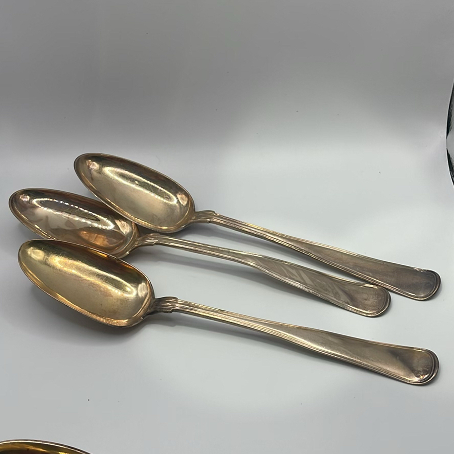 5 Silver Plated Serving Spoons - image 2 of 9