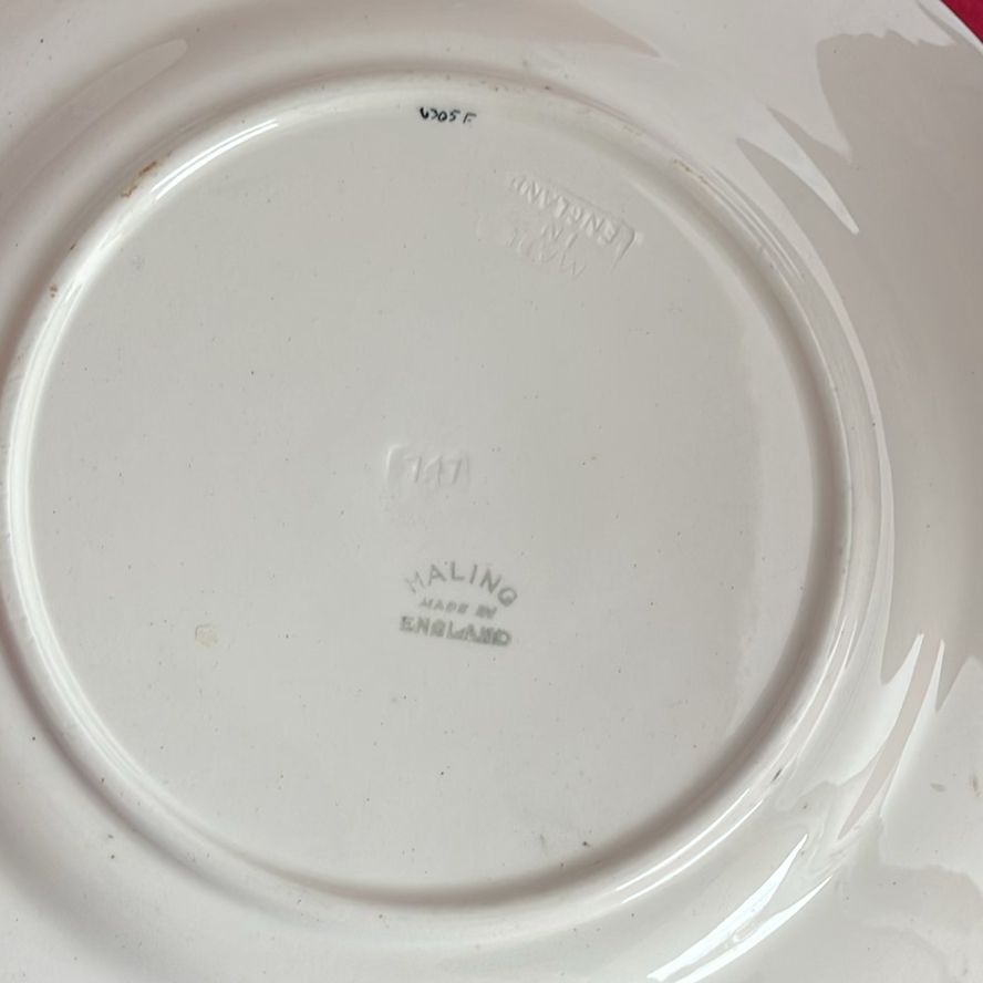 Vintage Maling Charger Plates - image 8 of 14