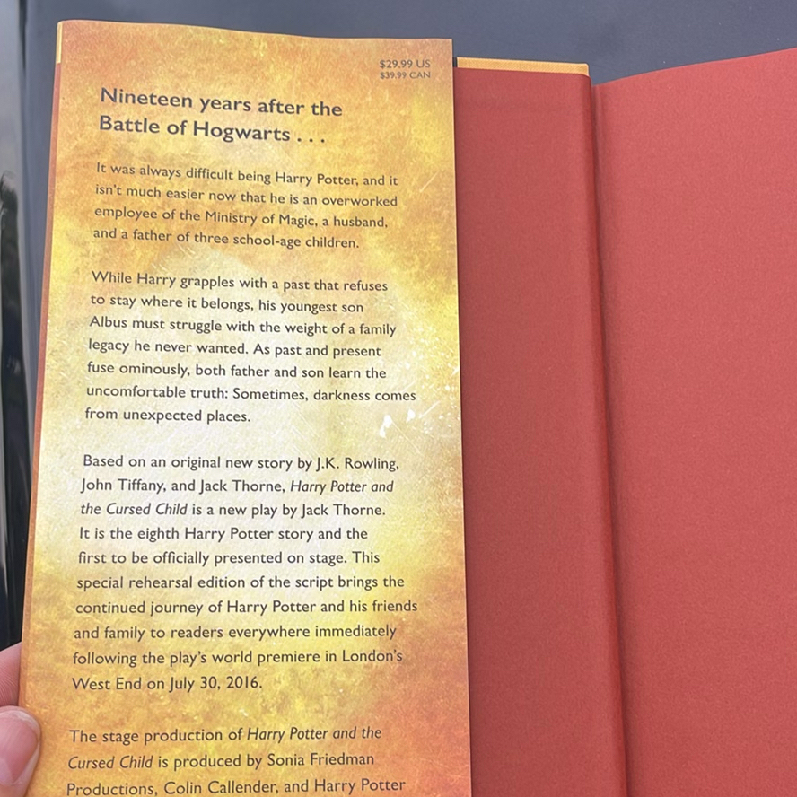 Harry Potter DVD's and Harry Potter and the Cursed Child - image 3 of 12