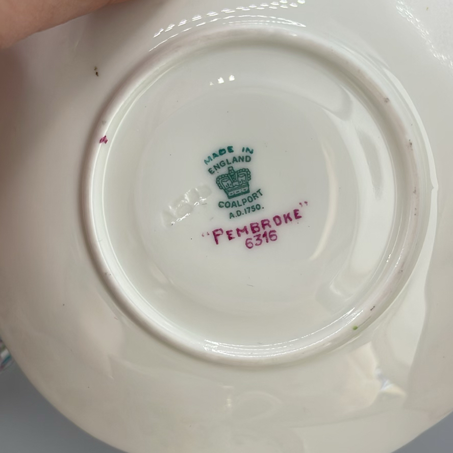 Lot of 4 Vintage & Antique Fine Porcelain Demitasse Sets - English & European Fine China - image 16 of 20