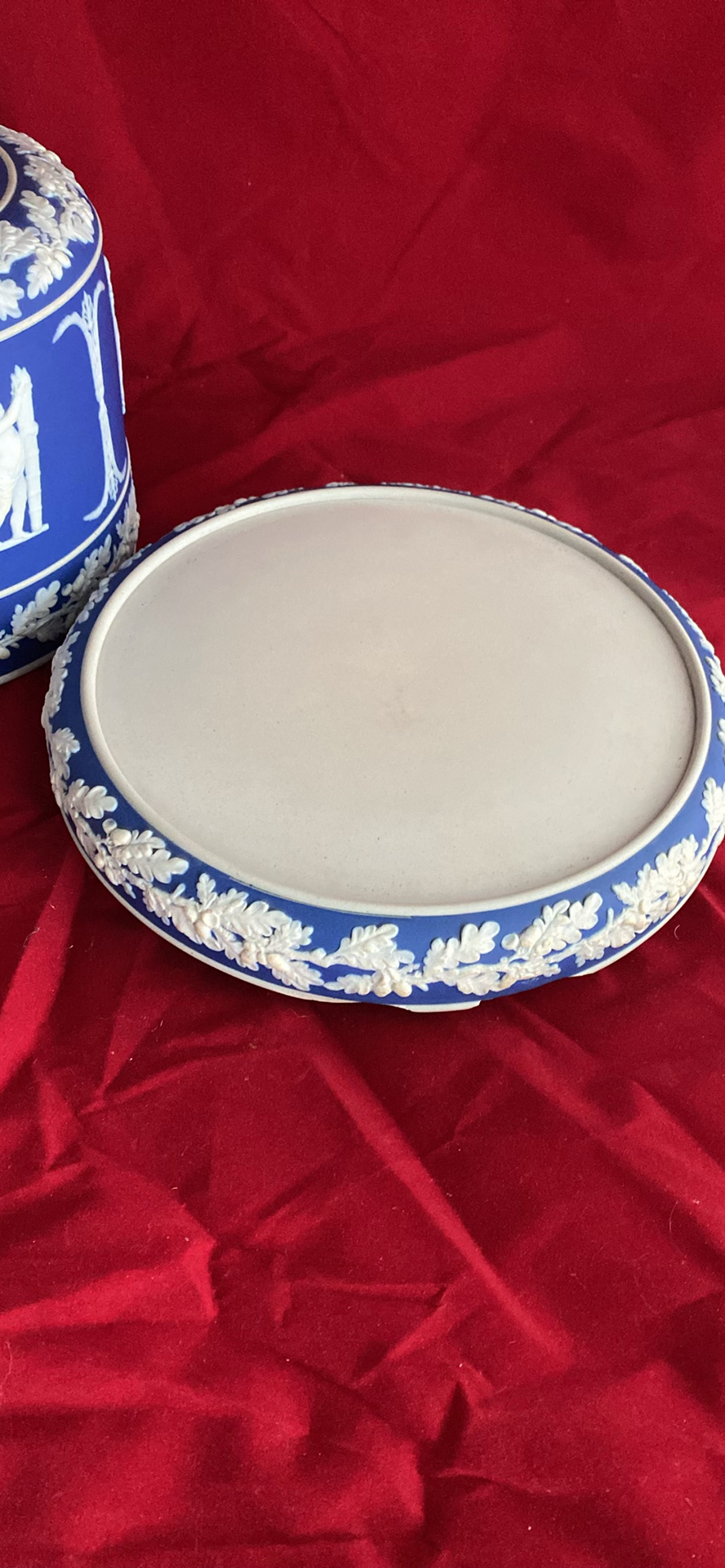 Antique Wedgwood Jasperware Cheese Dome - image 6 of 8