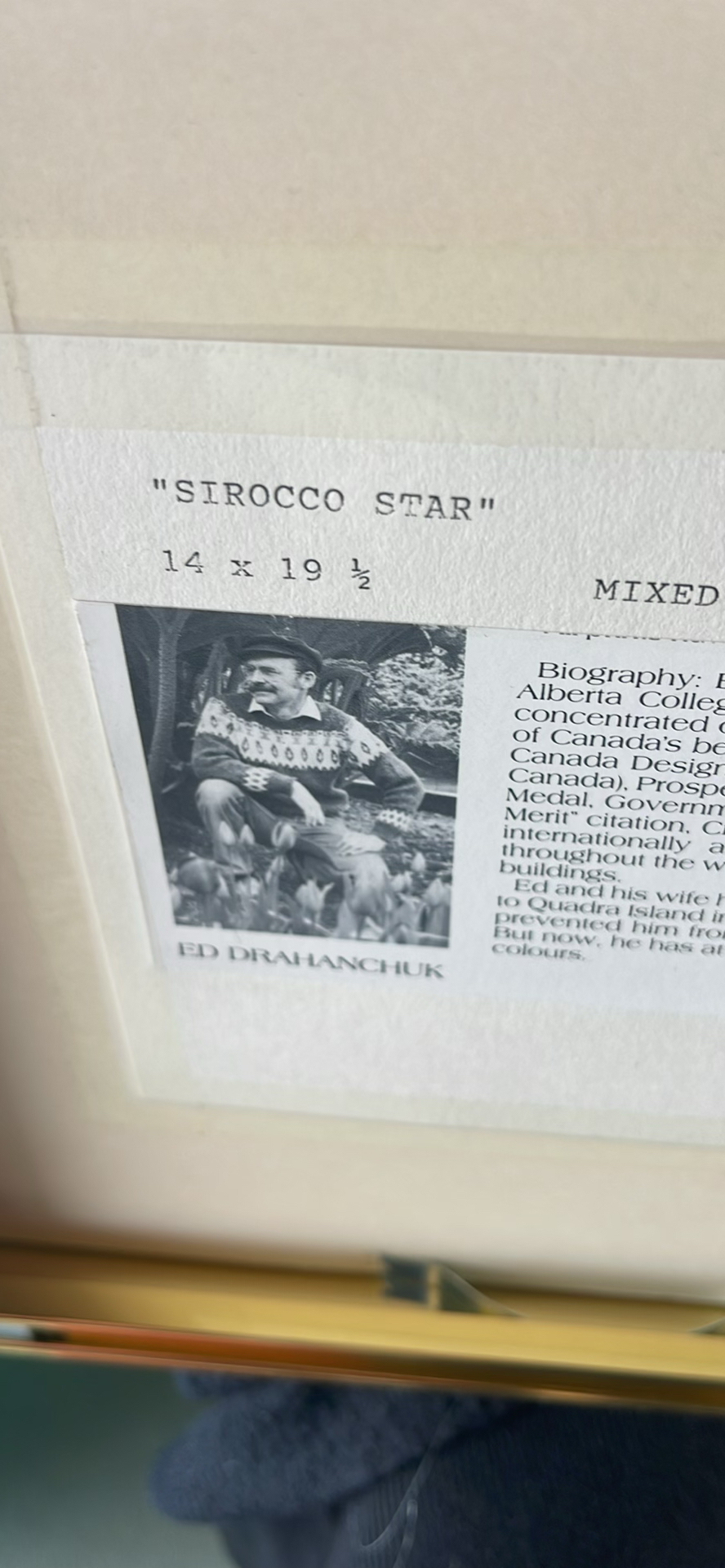 Ed Drahanchuk Original Multi Media Art - image 10 of 13